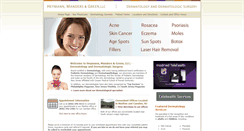 Desktop Screenshot of hmgderm.com